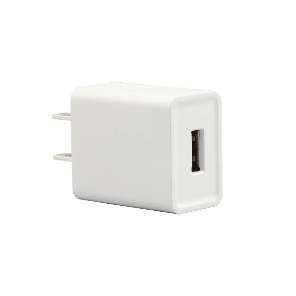 Sertifikat Usb Ul Fcc colokan Ac AS, pengisi daya Travel adaptor daya Usb 5v 2a 5v 1a untuk Iphone untuk ponsel Samsung Android