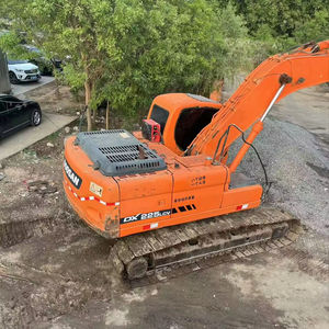 Chenille d'origine d'excavatrice DOOSAN DX225LC d'occasion de haute qualité avec roulement de vitesse de moteur à prix d'usine de Shanghai - Product Image 1