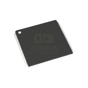 Componenten Elektronisch 144 LQFP IC MCU 16BIT 256KB FLASH 144LQFP Ingebouwd Fabrikant Kanaal DSPIC33EP256MU814-I_<span class=keywords><strong>PL</strong></span> - Product Image 1