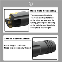 Premium CNC Metalworking Deep Hole Machining BTA Drill Head