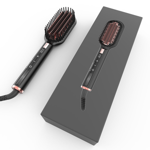 Peine Eléctrico Caliente para Alisar el Cabello, Cepillo Iónico para Alisar el Cabello, Diseño Anti-quemaduras, Compatible con OEM - Product Image 5