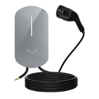 Nouvelle borne de recharge pour véhicules électriques 16A 11kW triphasée norme européenne LED commerciale résidentielle type 2 station de recharge pour voitures électriques IEC621962