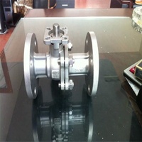 Válvula Industrial de Acero Inoxidable CF8M 1000 WOG con Brida de Plataforma Alta DN 25 PN16, Precio Económico, API607