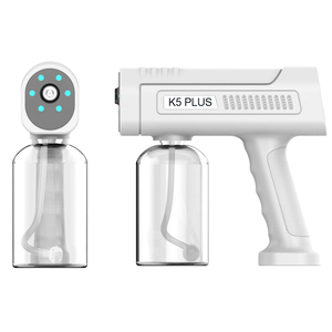 Pulvérisateur à vapeur hydratant pour la coiffure Après-rasage Rechargeable Pistolet à pulvérisation nano à lumière bleue Pulvérisateur nano portable pour la coiffure à domicile - Product Image 5