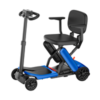 Petit véhicule électrique à quatre roues, léger et pliable, spécialement conçu pour les déplacements quotidiens des personnes âgées