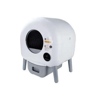 Bac <span class=keywords><strong>à</strong></span> <span class=keywords><strong>sable</strong></span> autonettoyant pour chats avec application de rinçage facile 65L grand espace 9L - Product Image 3