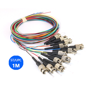 Cordon de brassage à <span class=keywords><strong>fibre</strong></span> optique monomode 12 fibres 0,9 mm <span class=keywords><strong>ST</strong></span>/UPC, 1 m, disponible, prix direct usine - Product Image 1