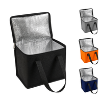 Sac isotherme personnalisé MOQ 200, sac à lunch thermique personnalisé, logo personnalisé, sac de pique-nique portable en toile Oxford imperméable
