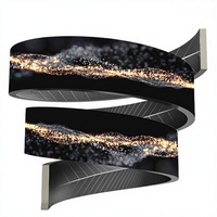 Petit écran tactile OLED transparent, affichage LED intérieur RGB P4.0, panneau LED flexible, affiche numérique, prise en charge du CMS basé sur le cloud