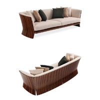 Canapé en cuir véritable avec structure en bois massif, style italien moderne et luxueux, fabrication haut de gamme, idéal pour appartement ou villa.