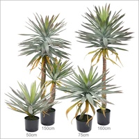Arbre artificiel de bonsaï d'agave de haute qualité, plante artificielle de dracaena pour la décoration de la maison