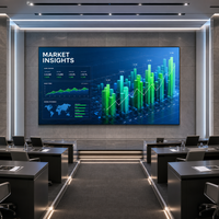 Écran LED d'intérieur série P2.5 FA, mur vidéo LED HD pour présentation en salle de conférence