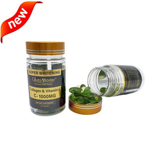 גלוטה מאסטר קולגן & vitamine c-1000mg כמוסות הלבנה עם גלוטתיון אורגני להסיר כתמים כהים תוספת כדורים - Product Image 5