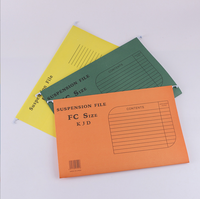 Carpeta de archivos de papel hecha a mano personalizada carpeta de archivos de suspensión carpetas de archivos colgantes