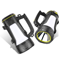 Lampe de recherche rechargeable USB 100W, 1000 lumens, longue autonomie, résistante à l'eau, pour camping, pêche et activités extérieures
