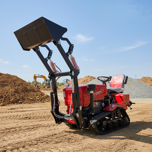 Mini-tracteur chargeur multifonctionnel 35 CV homologué EPA pour usage agricole et de jardin, avec fonctions de pelle, décompacteur et rotoculteur rapide - Product Image 3