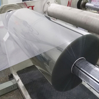 Feuille de PVC transparente personnalisée, surface brillante, rouleau de plastique pour la fabrication de matériaux d'impression