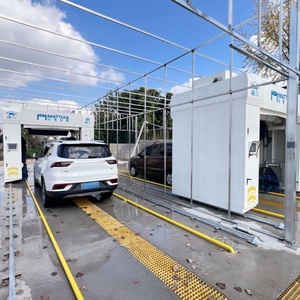 Máquina de Lavado de Coches Automática de Túnel Sin Contacto con Estructura Galvanizada en Caliente 2026, Control Inteligente PLC y Sistema de Gantry Rollover - Product Image 1