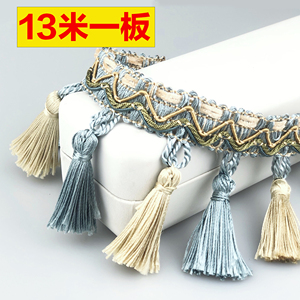 Nastro con Frange e <span class=keywords><strong>Nappe</strong></span> in 100% Poliestere, Accessori Fatti a Mano <span class=keywords><strong>per</strong></span> Cucito, Bordature <span class=keywords><strong>per</strong></span> <span class=keywords><strong>Tende</strong></span> e Tessuti - Product Image 6