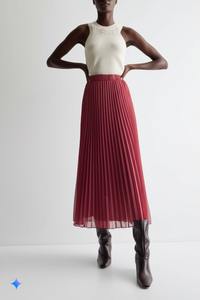 กระโปรงของผู้หญิงที่สง่างามระบายอากาศได้เสื้อผ้าที่ยั่งยืนสามารถปรับแต่งได้ - Product Image 5