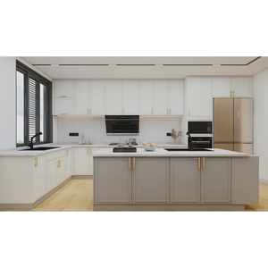 foshan manufacturer modern full kitchen cabinet furniture cupboard set