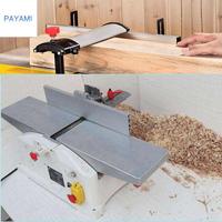Raboteuse électrique miniature de 6 pouces pour le bricolage domestique, le travail du bois, le rabotage d'épaisseur et de surface, machine à jointer