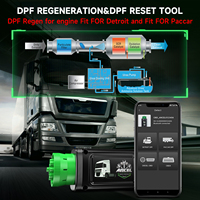 ANCEL HD110 24V pour camions lourds, scanner de diagnostic Bluetooth, régénération DPF, analyseur de moteur 9 broches, outil de diagnostic ANCEL HD110