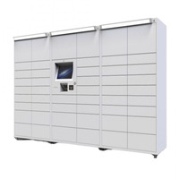 Casier à colis intelligent, armoire électronique de récupération de colis pour appartement, bureau, station, boîte de livraison express du dernier kilomètre