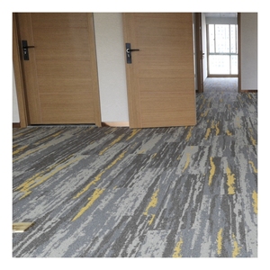 القابلة للإزالة سجاد على شكل بلاط 50x50 سنتيمتر مكتب وحدات سجاد على شكل بلاط سجادة أرضية المكتب التجاري - Product Image 5