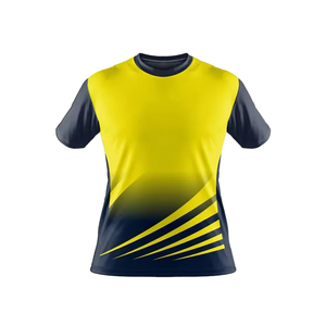Kualitas tinggi 100% poliester kain sublimasi bernapas cepat kering kosong seragam tenis latihan Jersey tenis - Product Image 3