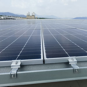 Kit de <span class=keywords><strong>fixation</strong></span> de panneaux solaires en alliage d'aluminium, composant de support photovoltaïque à pression latérale pour blocs à pression moyenne - Product Image 4