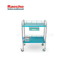 Nouvelle arrivée : chariot médical mobile en acier inoxydable pour les urgences hospitalières - Product Image 6