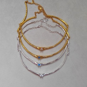 <span class=keywords><strong>Collar</strong></span> <span class=keywords><strong>de</strong></span> circonita redonda UNO <span class=keywords><strong>de</strong></span> España para mujer, cadena para clavícula, gargantilla, <span class=keywords><strong>collar</strong></span> <span class=keywords><strong>de</strong></span> lujo y estilo nicho - Product Image 2