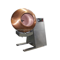 Machine de cuivre de saveur de casse-croûte/machine de casserole d'enrobage de sucre de sucrerie de jet