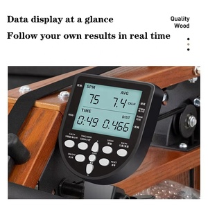 Firstfit-r06 gỗ Rower cho toàn bộ cơ thể tập thể dục <span class=keywords><strong>Cardio</strong></span> đào tạo cho nhà phòng tập thể dục ngồi nước chèo thuyền máy - Product Image 4