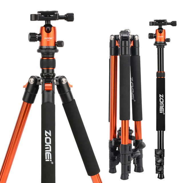 Zomei Q555 High Quality Professional Tripod Outdoor Travelling Tripod