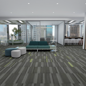 Azulejos Cuadrados Modernos <span class=keywords><strong>de</strong></span> 50*50cm, Diseño <span class=keywords><strong>de</strong></span> Rayas <span class=keywords><strong>de</strong></span> <span class=keywords><strong>Colores</strong></span> Ecológico <span class=keywords><strong>de</strong></span> Alta Calidad, Respaldo <span class=keywords><strong>de</strong></span> PVC Reforzado con Vidrio para Oficinas y Hogares - Product Image 3