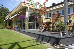 Лидер продаж, напольное покрытие, переработанные наружные водонепроницаемые напольные доски из древесно-пластикового композитного ДПК для бассейна - Product Image 5