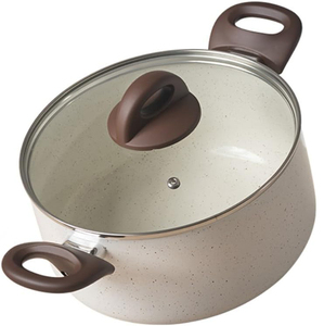 9 Piece Cooking Pots Glass Lids Bakelite Handles Dishwasher Oven Safe for Gas <b>Induction</b> Stoves Ceramic <b>Cookware</b> <b>Set</b> - Product Image 3