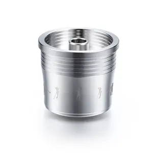 Stainless Steel Refillable Coffee Pod Coffee Capsule Compatible With Illy