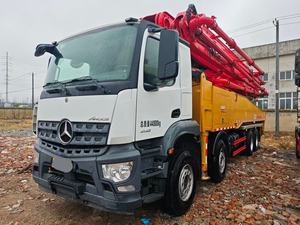 Camion pompe à béton diesel d'occasion 2021, portée verticale 60m, châssis auto-développé, Chine Putzmeister Shanghai, en vente - Product Image 4