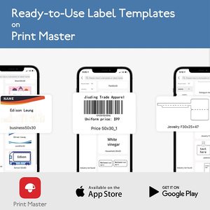 Impresora Térmica Directa portátil Phomemo M110 de 203 PPP con conectividad inalámbrica USB IOS y Android y etiqueta de precio para código QR. - Product Image 3