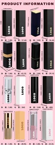 ลิปสติกเนื้อแมทท์ 3.5 กรัม รับผลิตแบรนด์ส่วนตัว LS098 ปรับแต่งได้ ขั้นต่ำ 100 ชิ้น แต่งหน้าได้ ไม่เหนียวเหนอะหนะ สีติดทนนาน ไม่เลอะ ไม่เป็นคราบ ลิปสติกกันน้ำ - Product Image 6