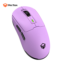 Souris sans fil professionnelle Meetion Air GW24, légère, souris de jeu sans fil à trois modes, définition macro, souris de jeu pour joueur