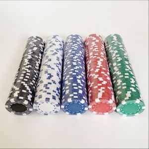 Wholesale Plastic Eco-friendly Texas Entertainment Game Chips Small Sixes <b>Dice</b> 11.5g for Poker Chips - Product Image 4