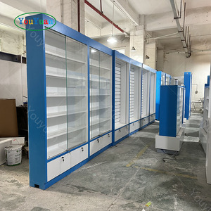 <span class=keywords><strong>Vitrine</strong></span> en verre de lumière de bande de LED personnalisable de vente directe d'usine pour la <span class=keywords><strong>vitrine</strong></span> de magasin de téléphone portable pour l'usage de centre commercial fabriqué en Chine - Product Image 3
