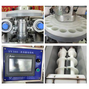 Dây chuyền sản xuất bánh trung thu mới Longyu hoàn toàn tự động lòng đỏ trứng maamoul máy đóng gói bánh trung thu - Product Image 3