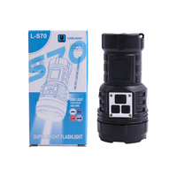 Nouvelle lampe torche super lumineuse à 9 yeux, lumière puissante, portable, LED, multi-éclairages, multifonction, longue durée de vie de la batterie
