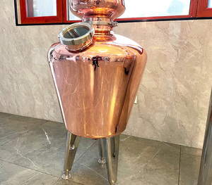 100L Copper Pot Still Destilación <span class=keywords><strong>Destilador</strong></span> <span class=keywords><strong>de</strong></span> <span class=keywords><strong>alcohol</strong></span> <span class=keywords><strong>casero</strong></span> para whisky <span class=keywords><strong>de</strong></span> malta - Product Image 5