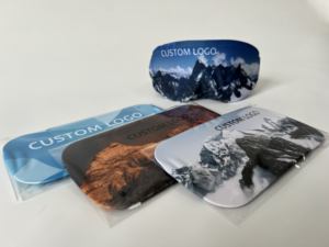 כיסוי מגן לעיניים למשקפי סקי/שלג מיקרופייבר בגודל אוניברסלי בעיצוב אישי עם לוגו או סמל בהתאמה אישית - Product Image 3